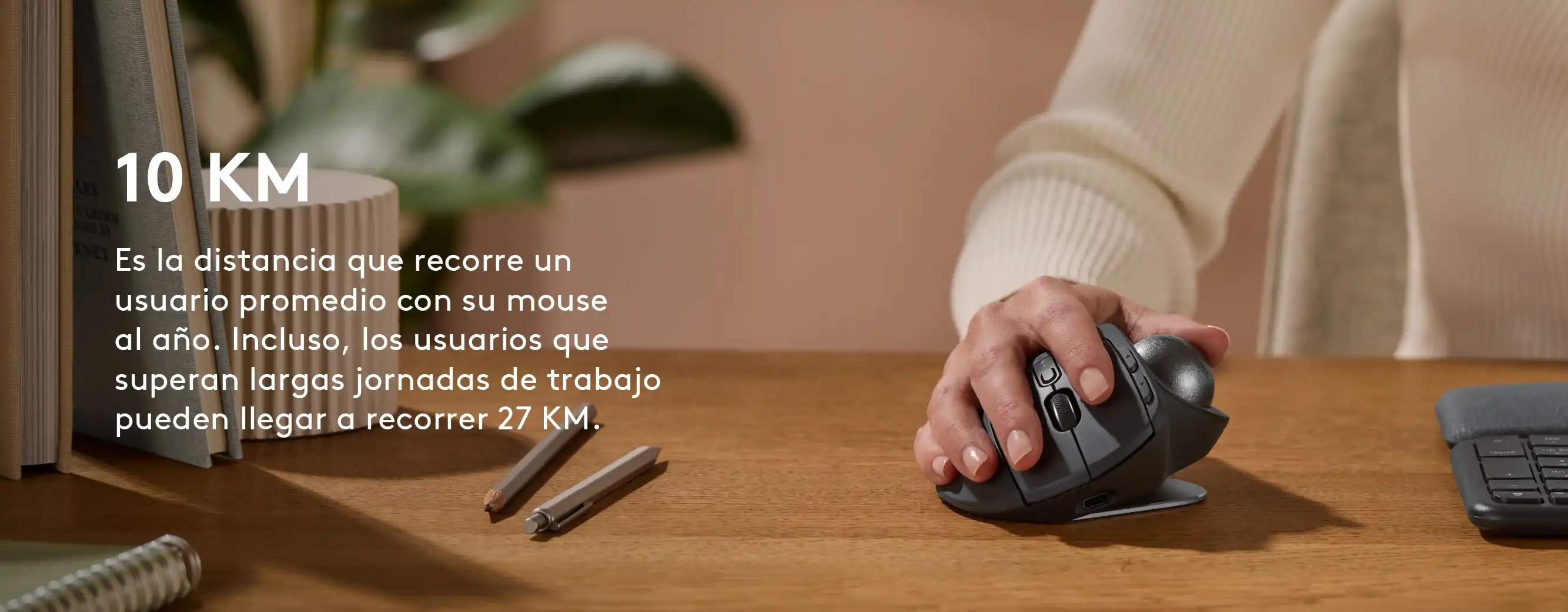 10 kilómetros de desplazamiento de la mano al año