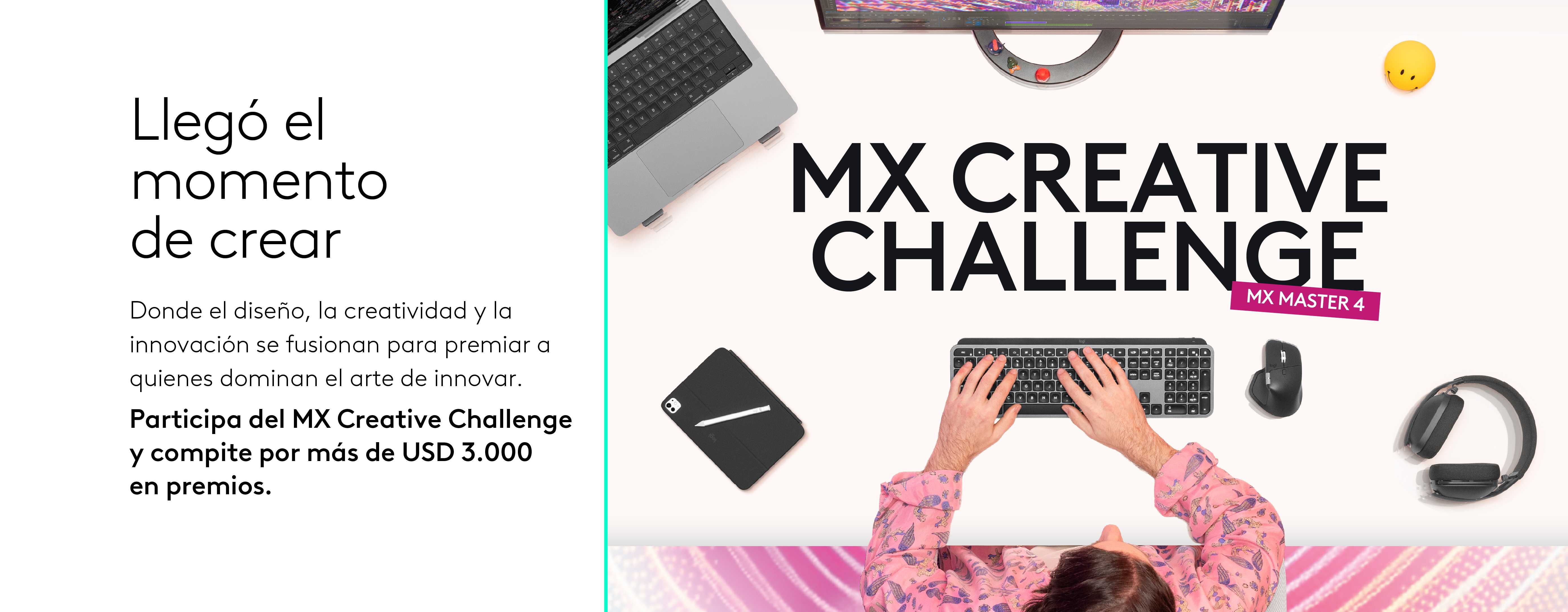 Inscribete en el MX Creative Challenge