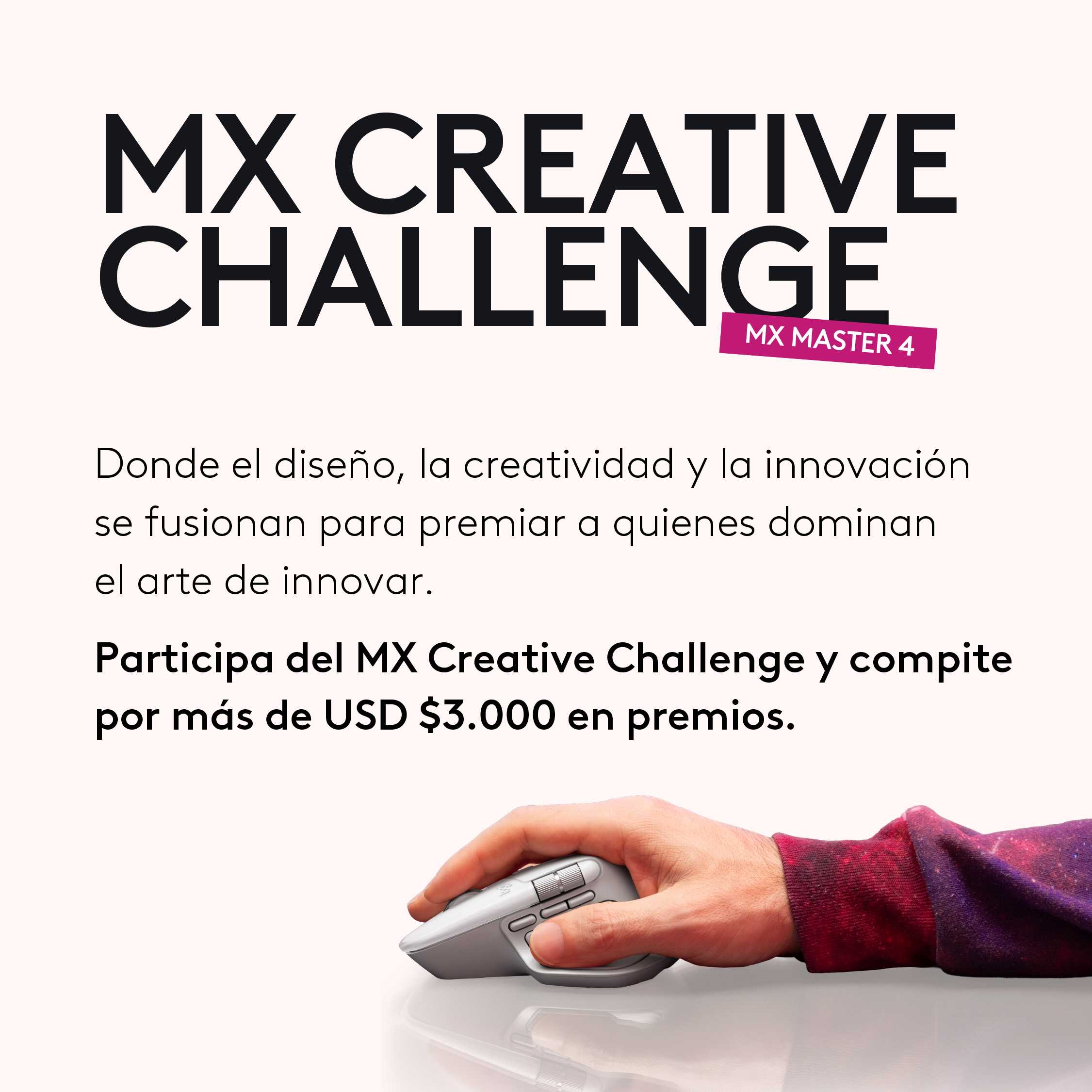 Inscribete en el MX Creative Challenge