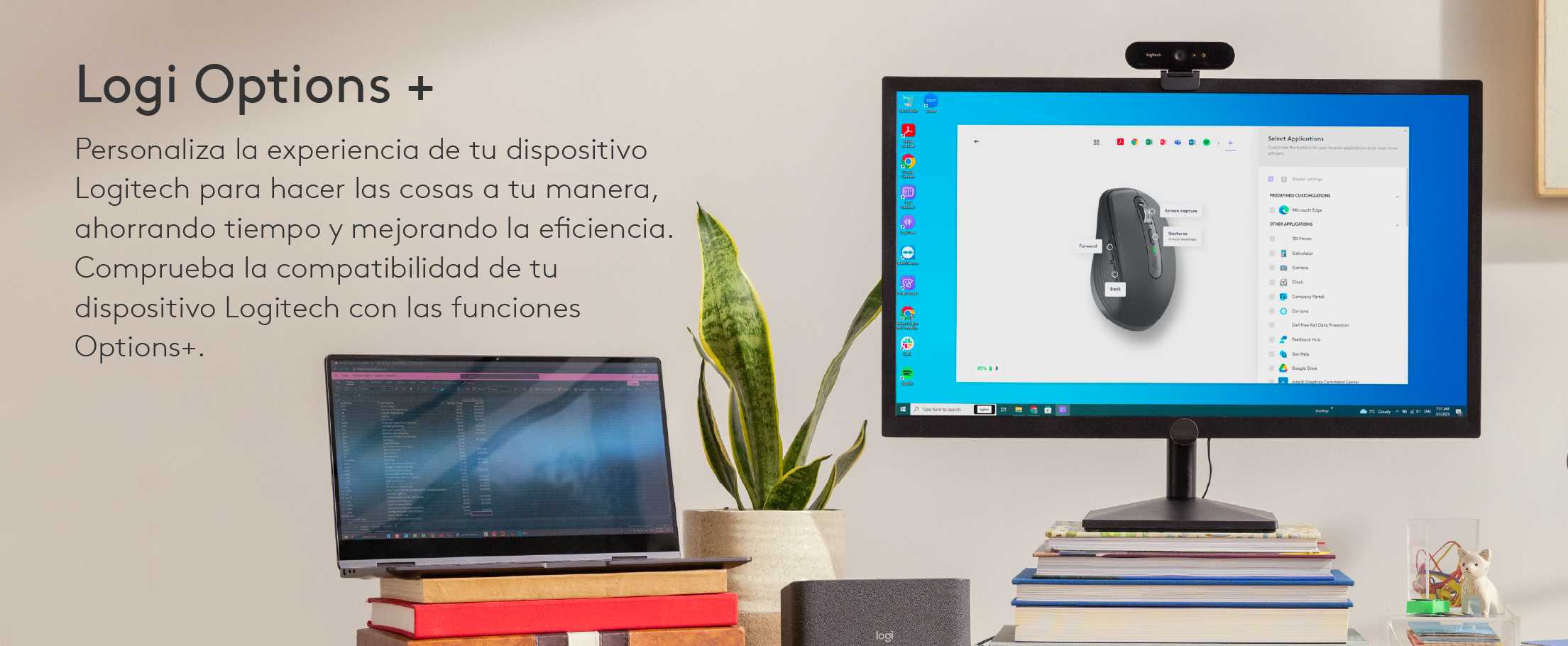 Logi Options+ - Personaliza tus dispositivos Logitech