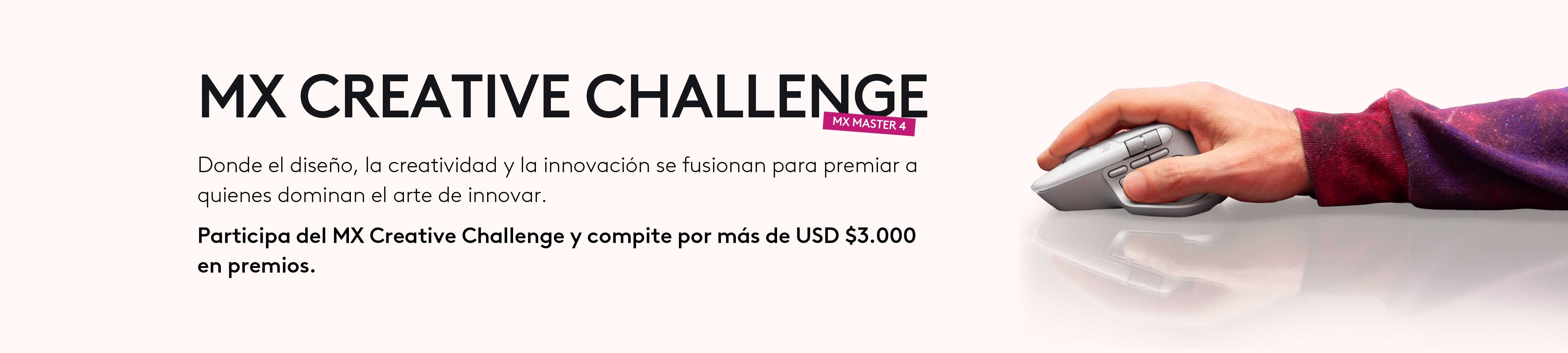 Inscribete en el MX Creative Challenge